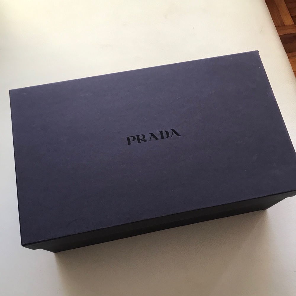 NewPRADA Men’s Shoe Storage BOX s13.5"/8"/5"ITALY Offers accept.